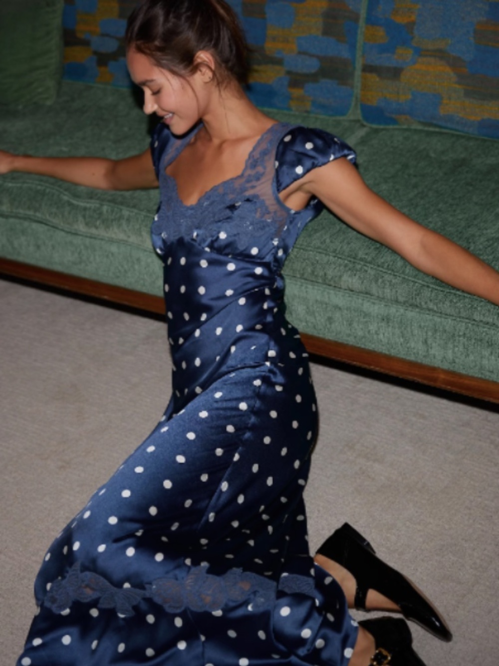 Free People: Butterfly Babe Maxi Dress- Size L